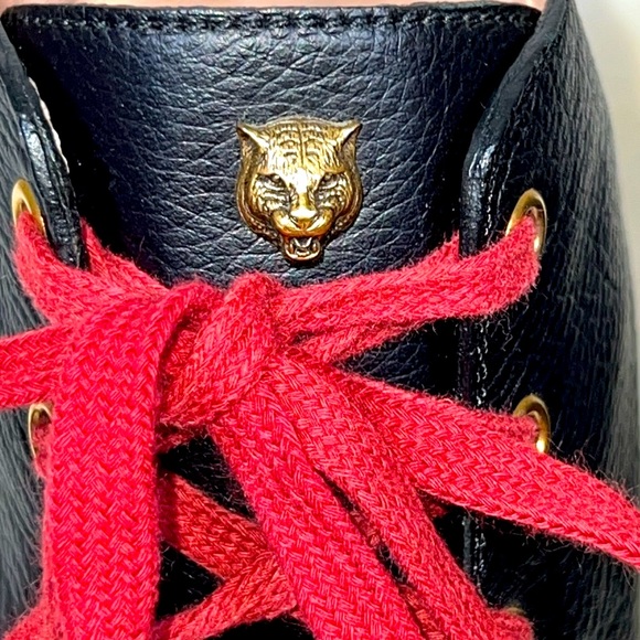 GUCCI TENNIS 1977 HI-TOP SNEAKERS F MEN - Picture 6 of 12